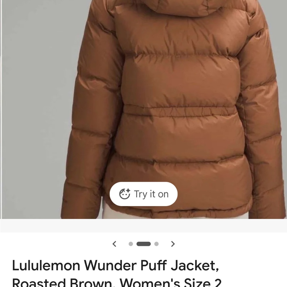 Lululemon Wunder Puff Jacket - Picture 3 of 10